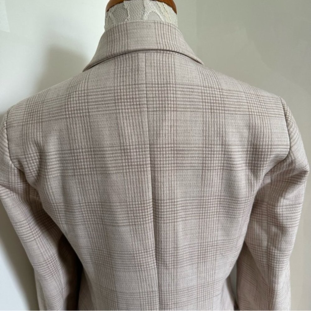 House of Harlow 1960 Double Breasted Plaid Blazer sz XS - Picture 10 of 16